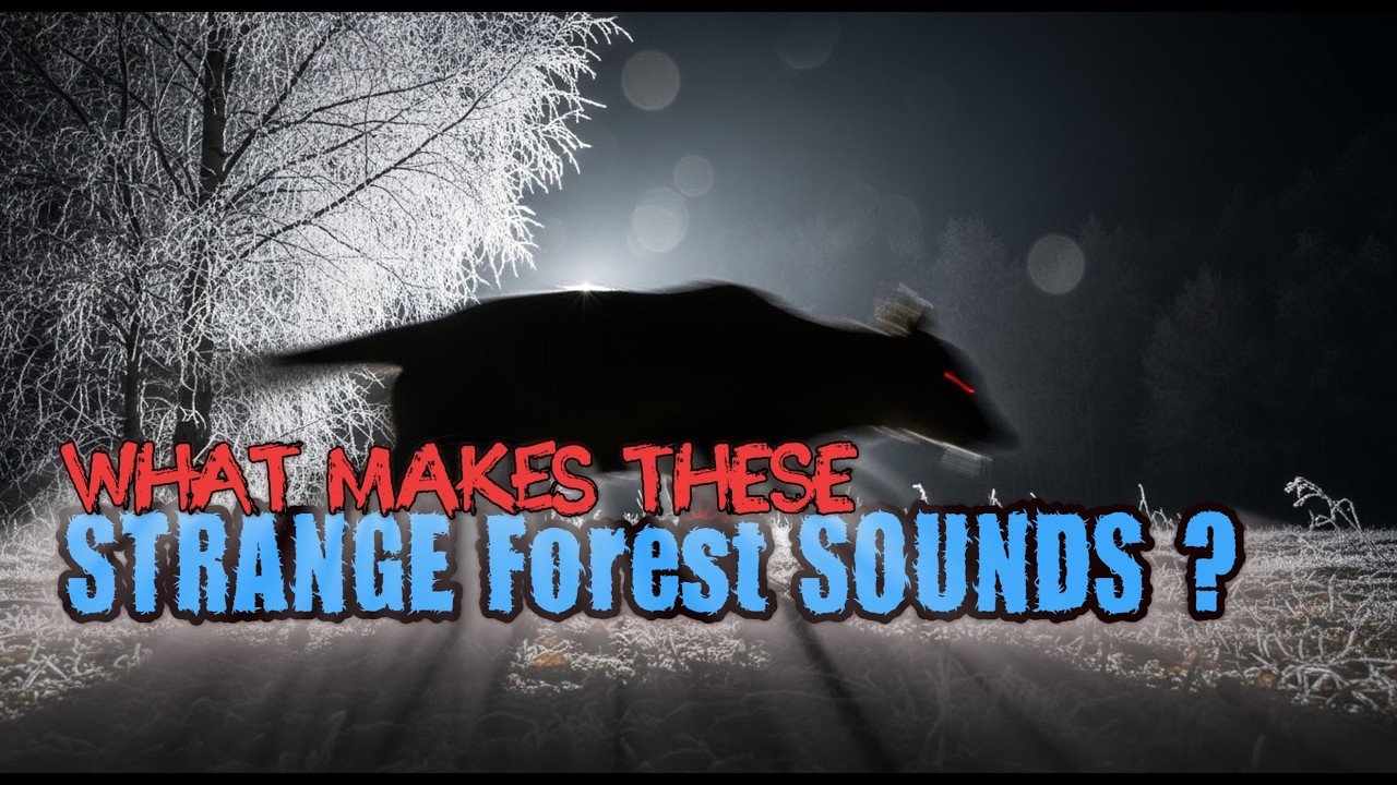 I followed STRANGE SOUNDS into the Forest and Here`s what I FOUND!