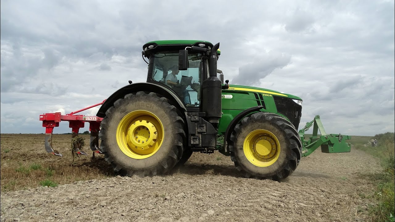 Testy John Deere 7230R WANICKI AGRO - Głęboszowanie 2018