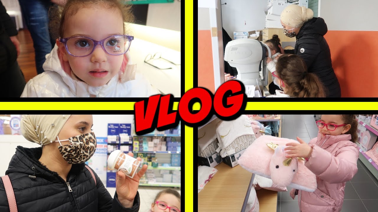 VLOG - Choix nouvelle lunette et ophtalmologue pour massilya, kamilia et maman