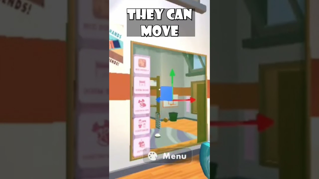 This Player Can CUSTOMIZE His Dorm Room! 🙂&zwj;↕️ #recroom