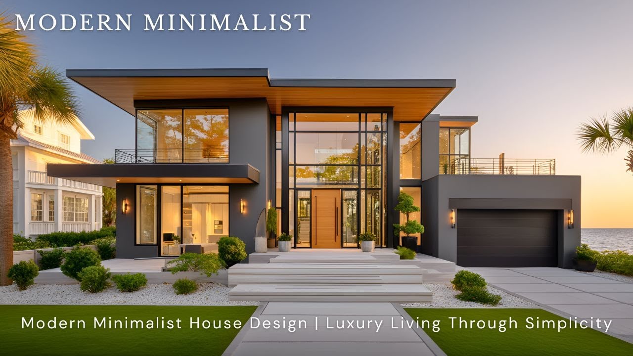 A Minimalist Luxury Home Journey | The Beauty of Less in Modern Architecture
