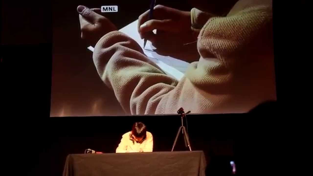 安倍 吉俊 / Yoshitoshi ABe Live Drawing Demonstration