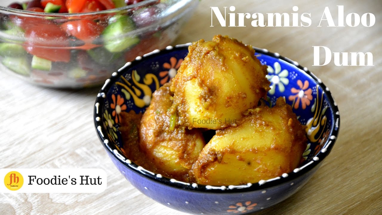 Bengali Niramis Aloo Dum  Recipe Without Onion Garlic-  by Foodieshut #0028