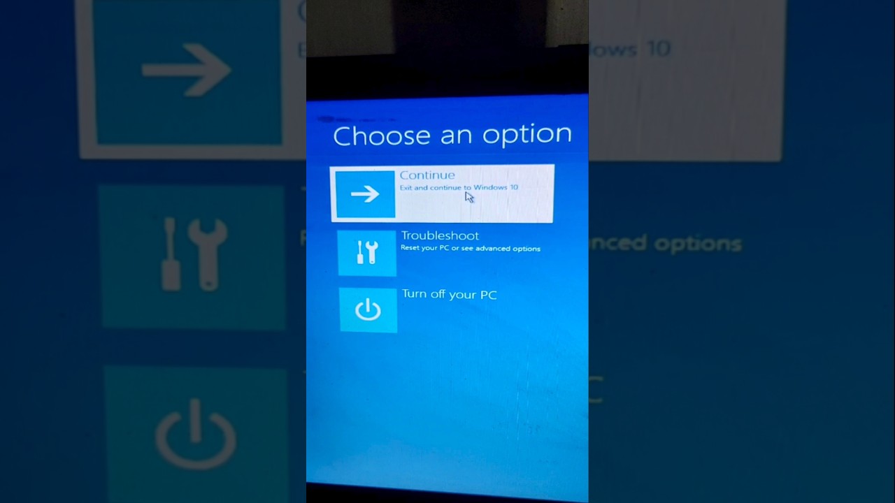 100% Solved 💯 || How to Fix Automatic Repair Loop of Windows 10 || Windows Repair #shorts