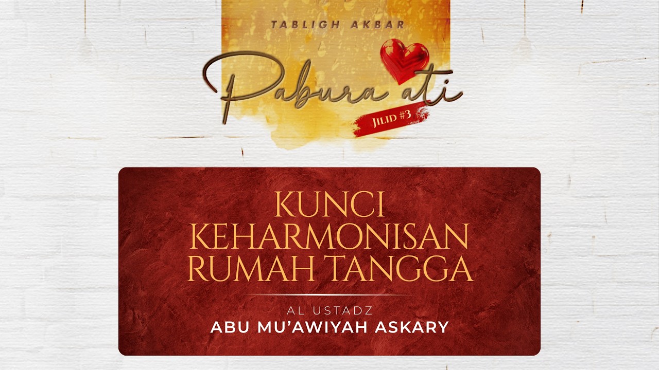 𝗞𝗨𝗡𝗖𝗜 𝗞𝗘𝗛𝗔𝗥𝗠𝗢𝗡𝗜𝗦𝗔𝗡 𝗥𝗨𝗠𝗔𝗛 𝗧𝗔𝗡𝗚𝗚𝗔 ║ 𝗔𝗹 𝗨𝘀𝘁𝗮𝗱𝘇 𝗔𝗕𝗨 𝗠𝗨'𝗔𝗪𝗜𝗬𝗔𝗛 𝗔𝗦𝗞𝗔𝗥𝗬