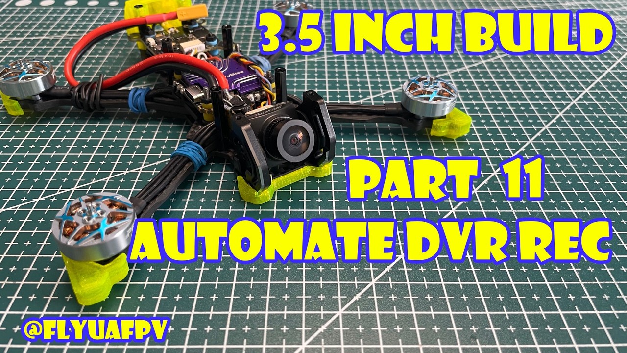 How to Auto Start DVR with Quad Arm | Betaflight PINIO Tutorial