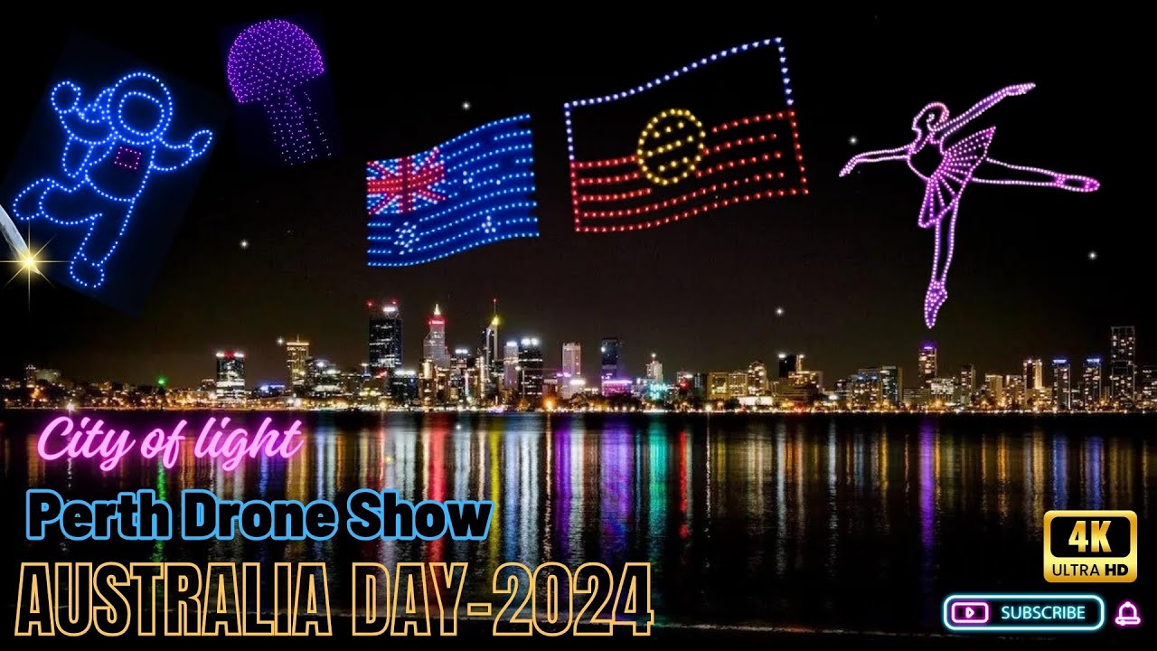 Perth Drone Show: A Spectacular Celebration of Australia Day from the Sky!