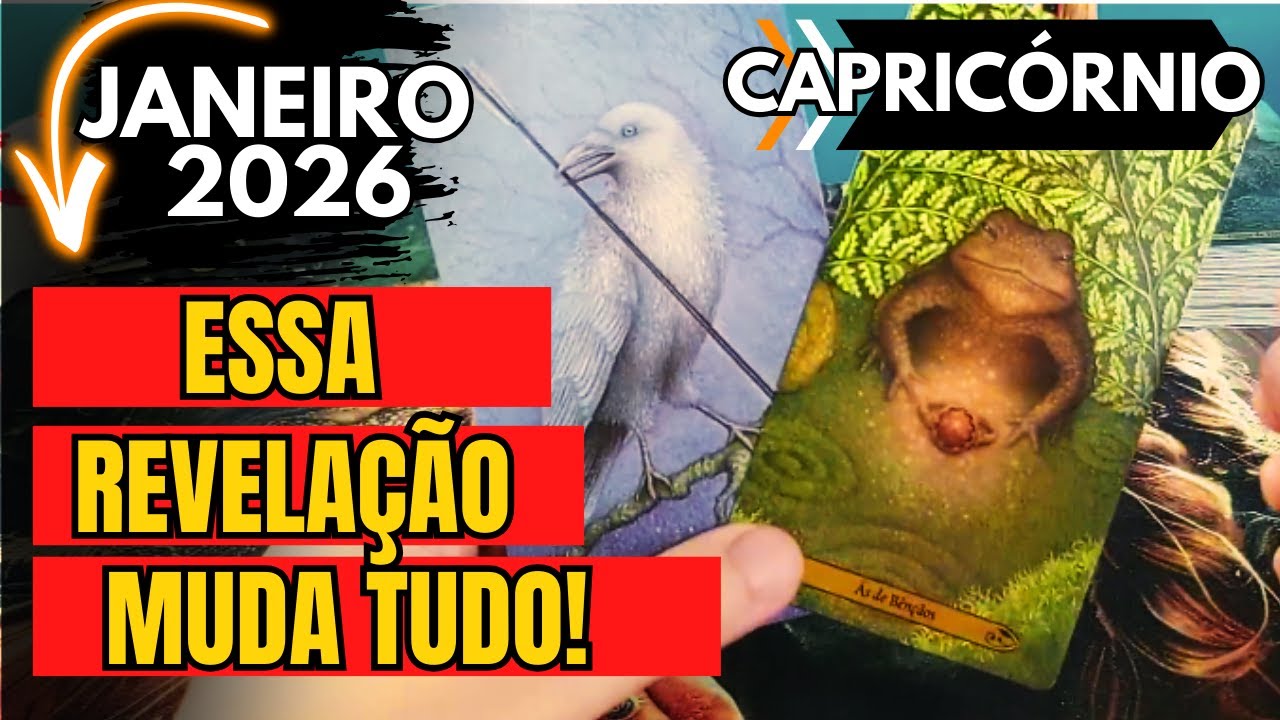 CAPRICÓRNIO ♑️ JANEIRO 2026: 🔥 ESSA VIRADA EXPÕE O QUE ESTAVA NAS SOMBRAS E ABRE NOVOS CAMINHOS!
