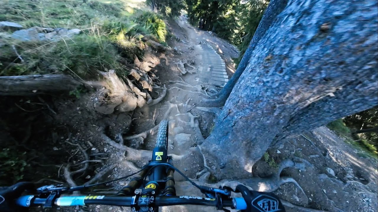 Bikepark Leogang Hangman 1 + Flowlink | Mondraker Summum Carbon | DJI Osmo Action 3 @onkelyannic