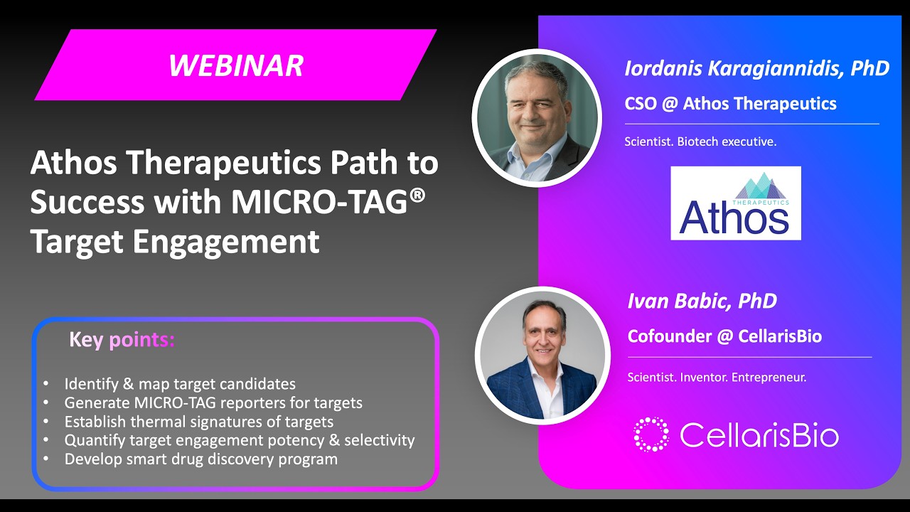 Athos Therapeutics Path to Success with MICRO-TAG® Target Engagement