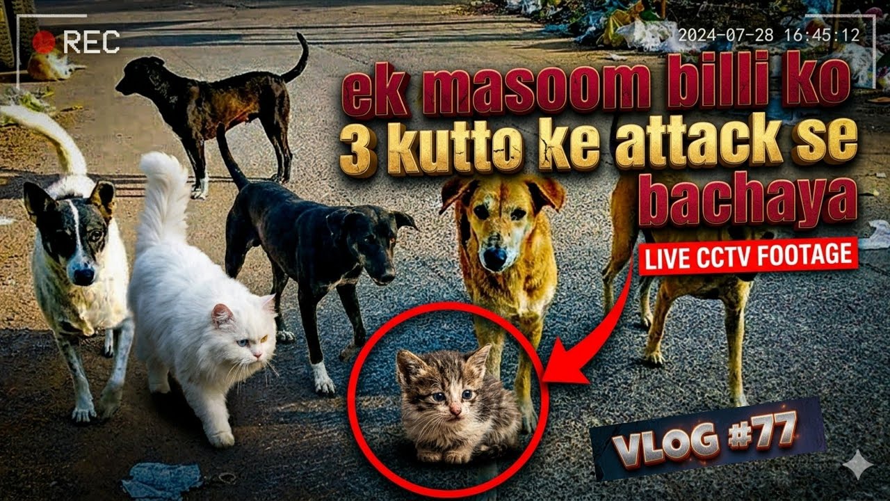 Vlog #77 | Awara Kutto Se Cat Ko Bachaya | Bpl Biker Vlogs