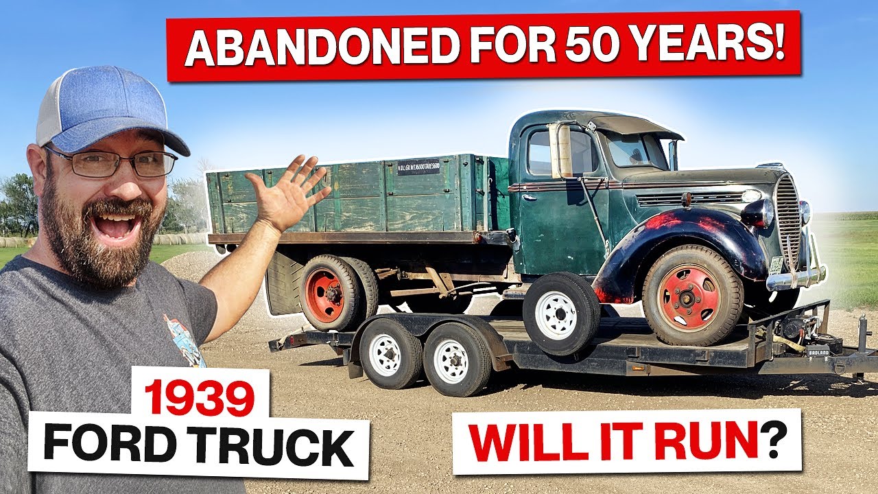Survivor! Amazing 1939 Ford Truck Barn Find!