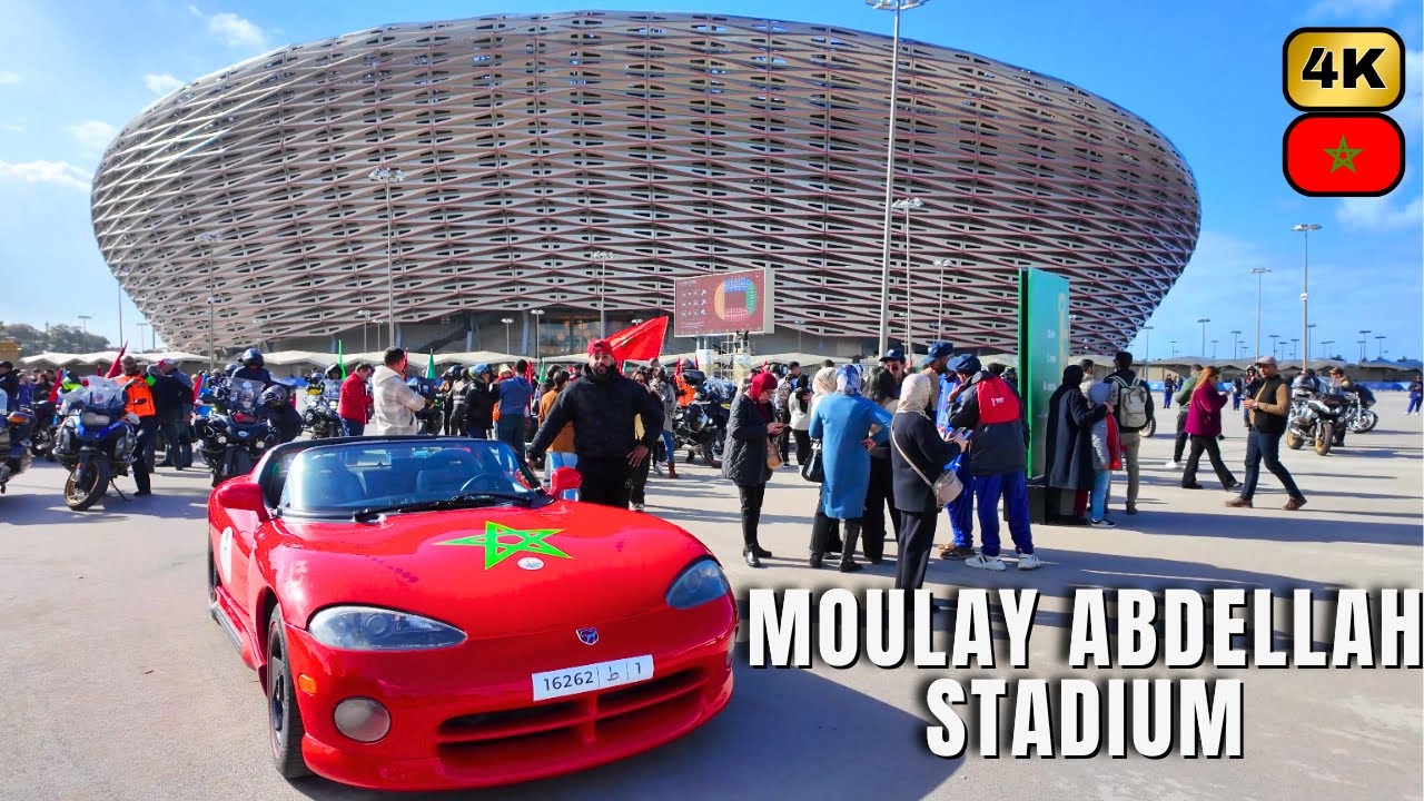 Finale de la CAN 2025 &agrave; Rabat -Maroc. Une vrai f&ecirc;te du football Africain #afcon #dodgeviper #maroc 