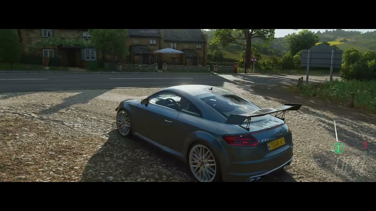 You Are Driving an Audi TTS Coupe