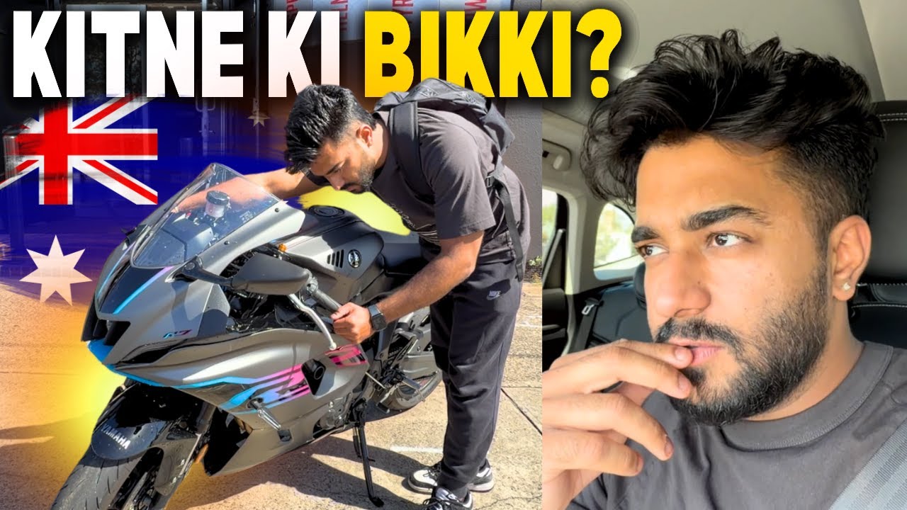 Finally Yamaha R7 Bech Di 😭| Indians in Australia 🇦🇺