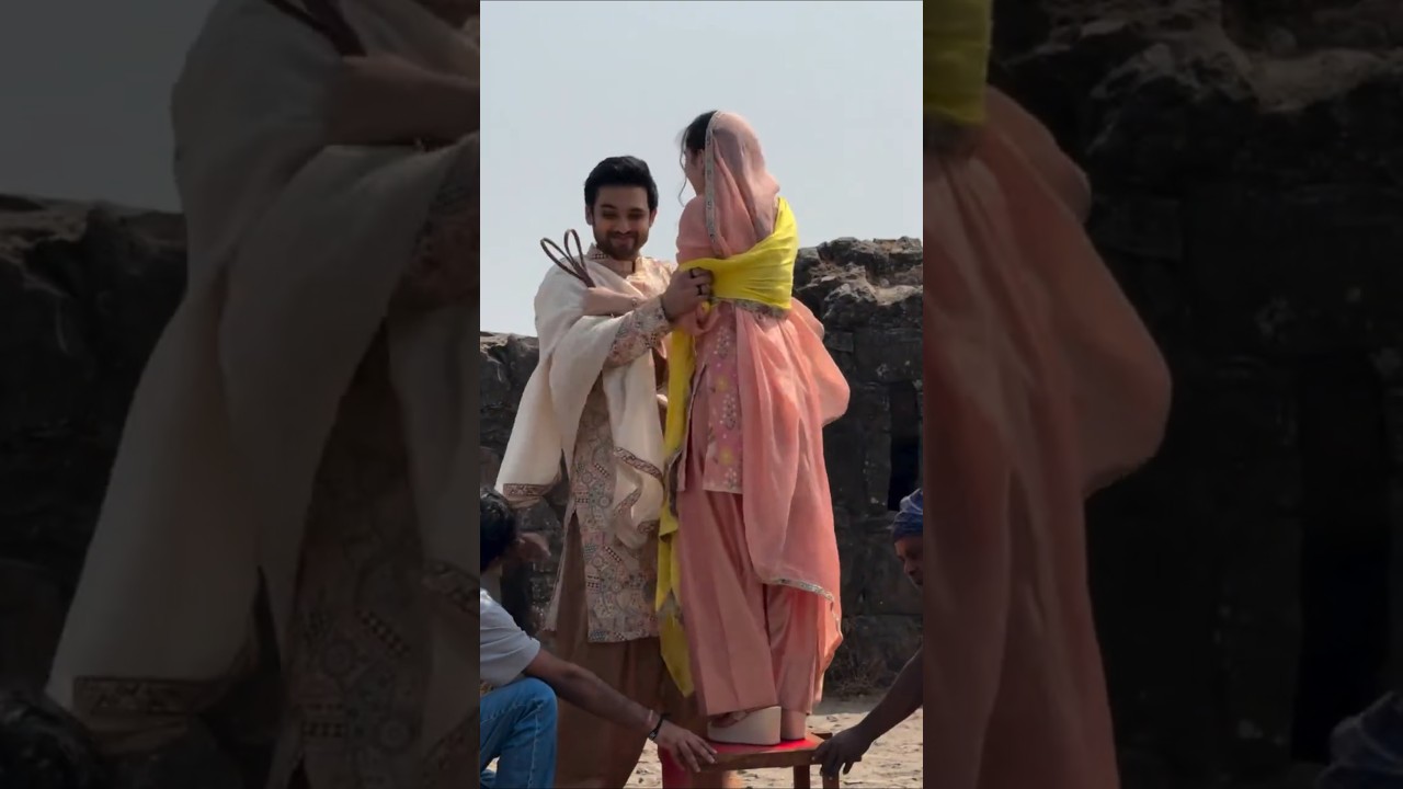 Seher & Mahid Cute & Fun BTS 😂❤ #seherhonekohai #behindthescene #shorts #funvibe