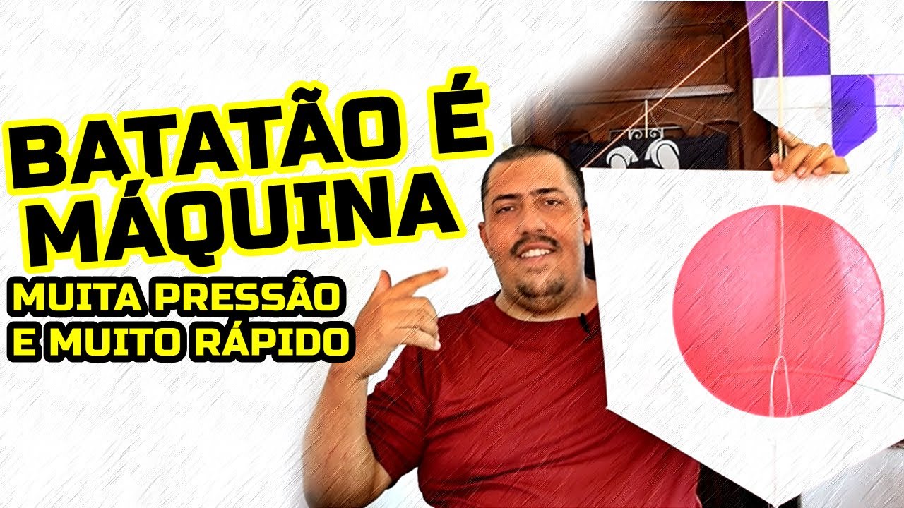 PIPA VASO BATATÃO DAS ANTIGAS É UMA MÁQUINA NO ALTO