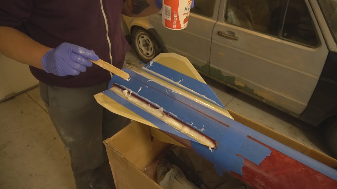 How To Make Fillets On A High Power Rocket  (Wildman 5