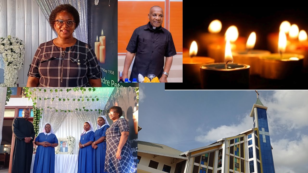 #WANAPAROKIA YA SALASALA WAMLILIA PADRE PETER ASENGA PAROKO WA PAROKIA HIYO AKIWEMO ANGELA KESSY 