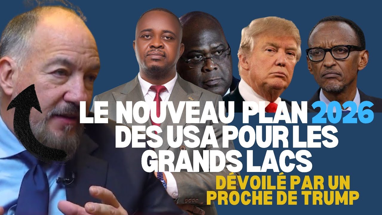 RDC-RWANDA: LE NOUVEAU PLAN AMÉRICAIN POUR LES GRANDS LACS PAR UN PROCHE DE TRUMP