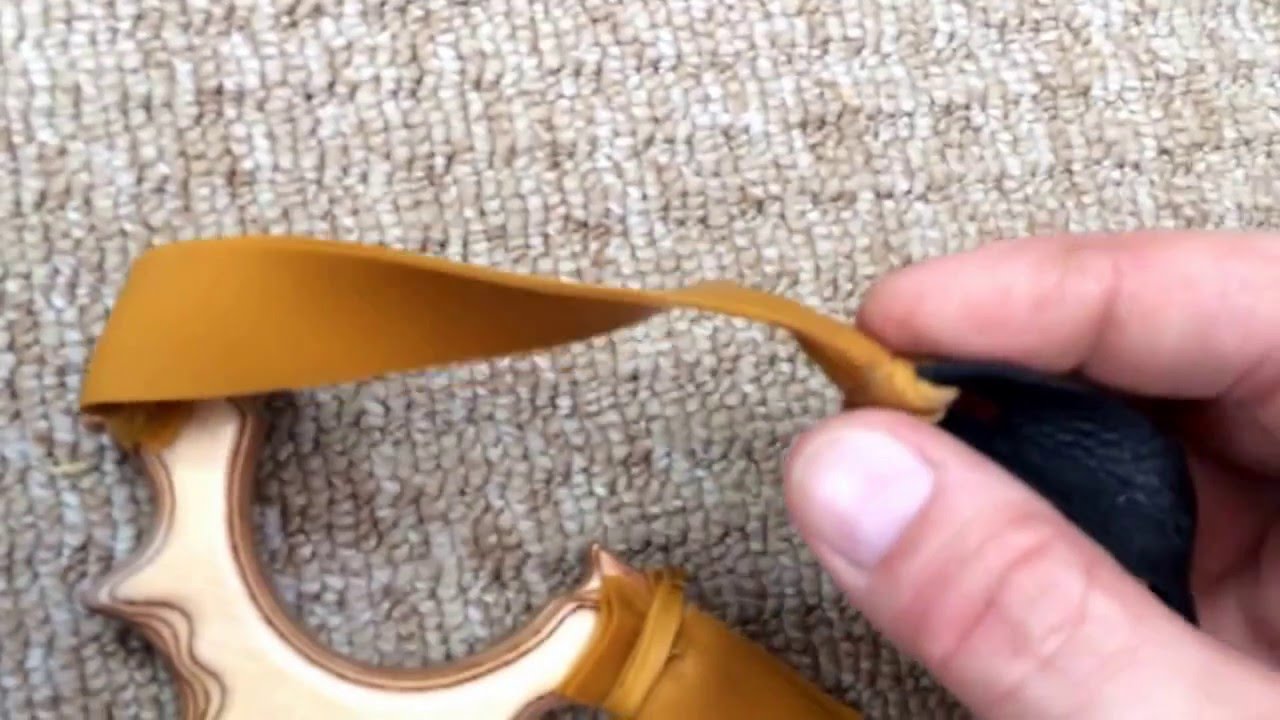 Slingshot catapult bands last longer with Copydex Magic!