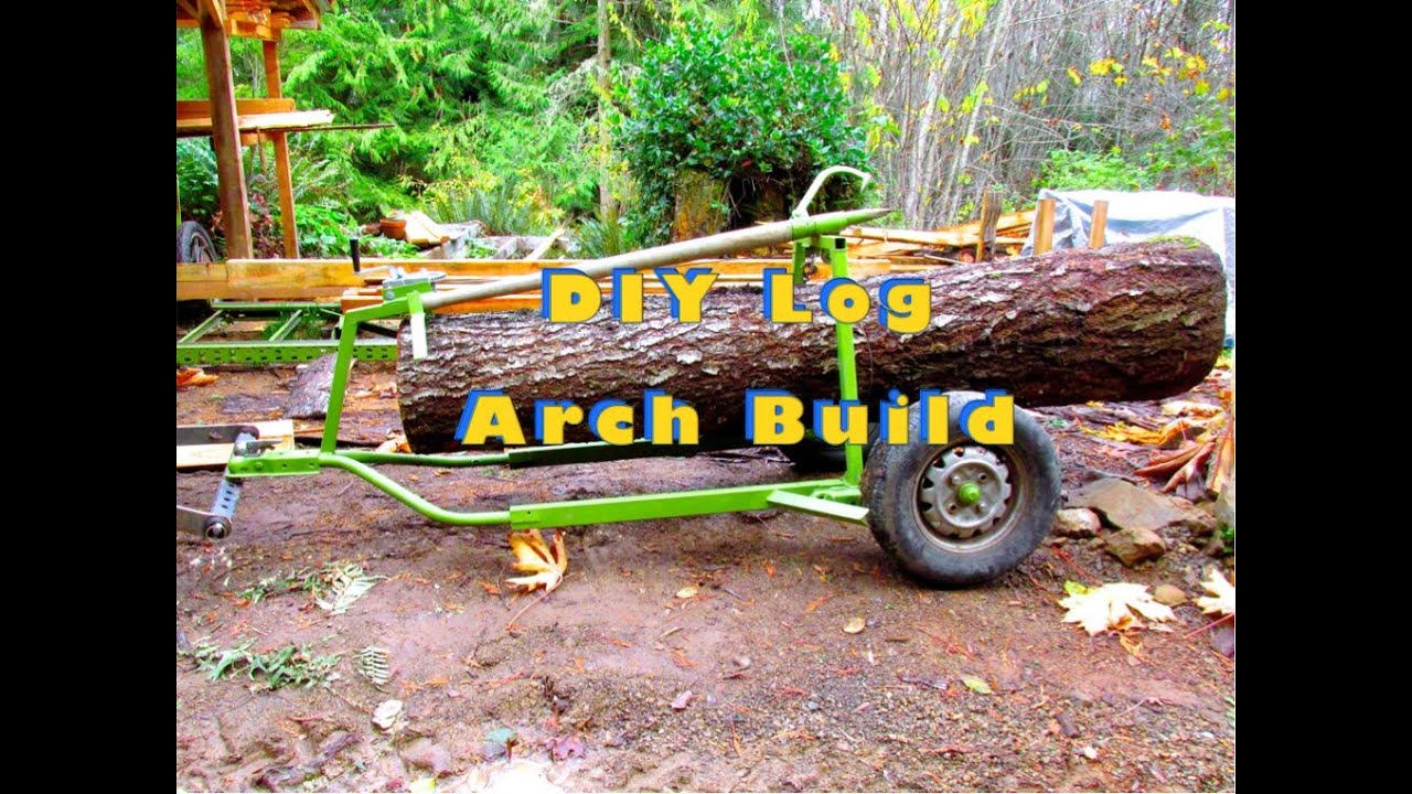 ATV Log arch skidder