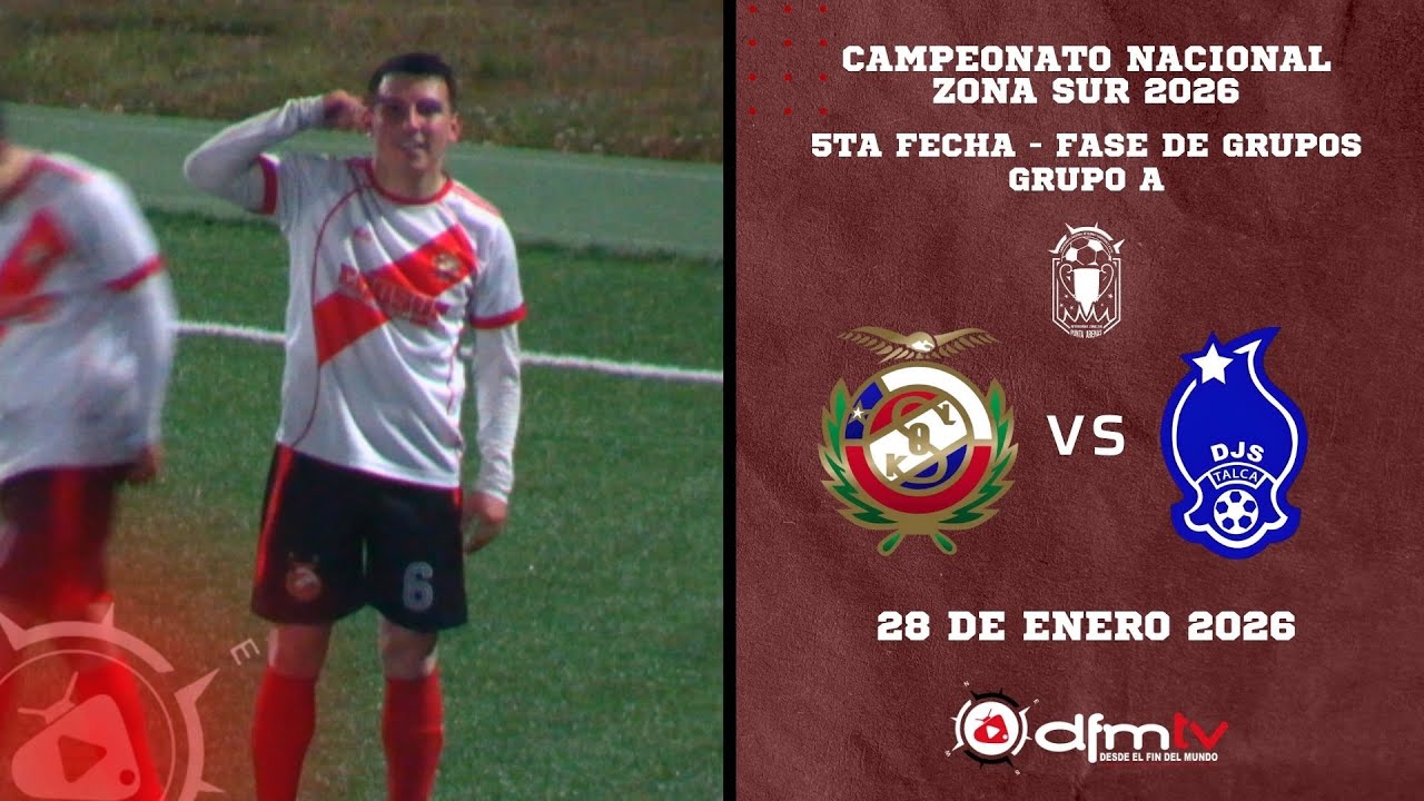 CAMPEONATO NACIONAL ZONA SUR 2026 | CD. SOKOL V/S JUVENIL SEMINARIO | 5TA FECHA-GRUPO A (28/01/2026)