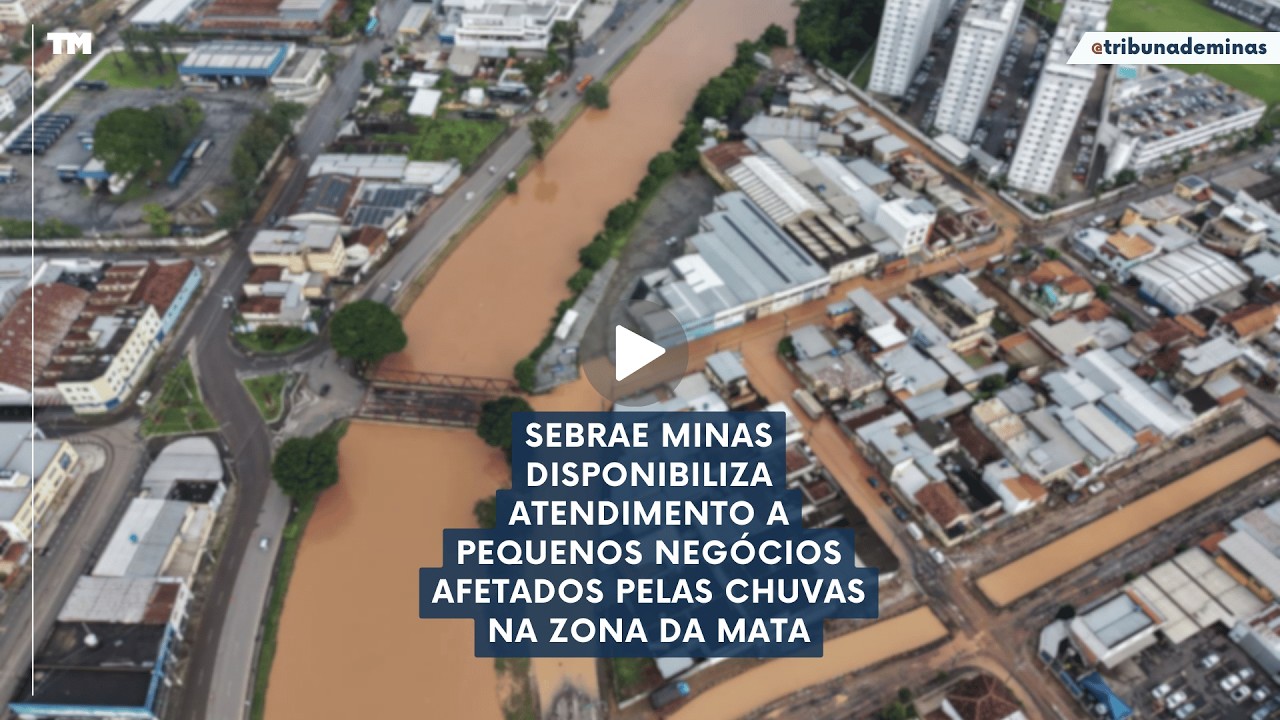 CHUVAS EM JUIZ DE FORA: Sebrae Minas disponibiliza atendimento a pequenos negócios