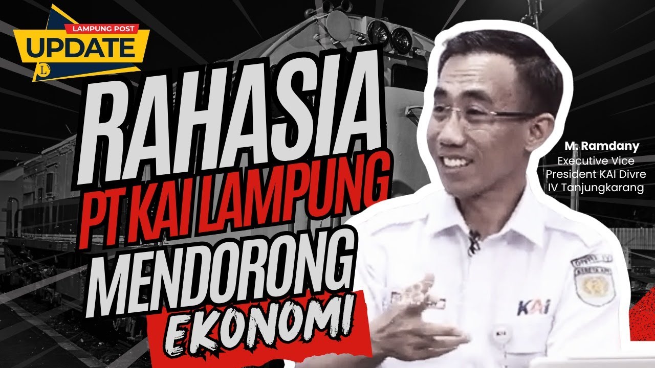 Transportasi Rel Kunci Kemajuan Ekonomi: Wawancara Ekslusif Kadiv PT KAI Lampung