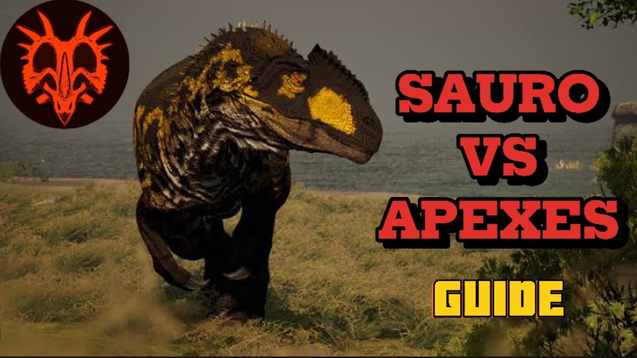Saurophaganax Vs Apexes PvP Guide | Path of Titans