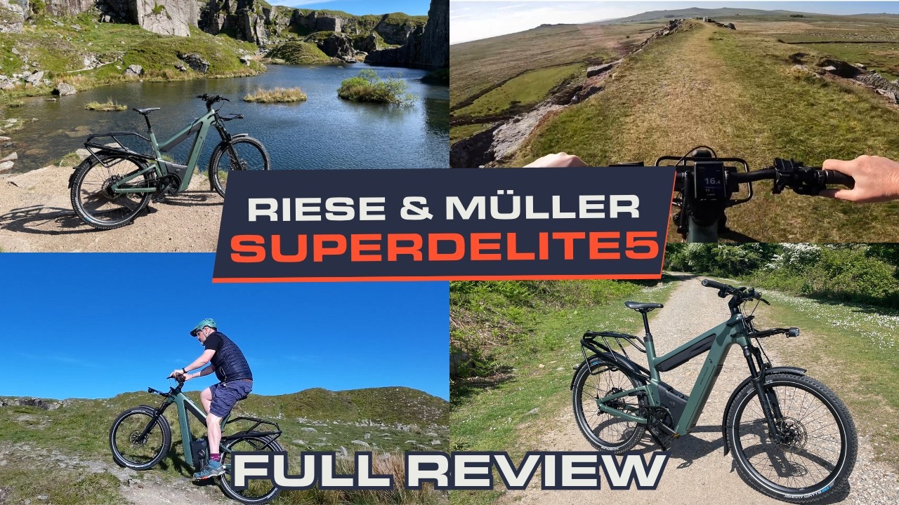 Полный обзор Riese & Müller Superdelite5 | Двойной аккумулятор 1200 Вт·ч | Электровелосипед Bosch...