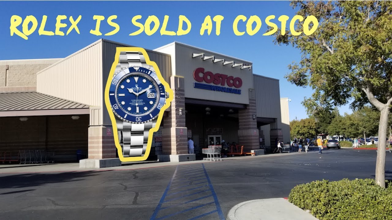 Shopping for Rolex at Costco