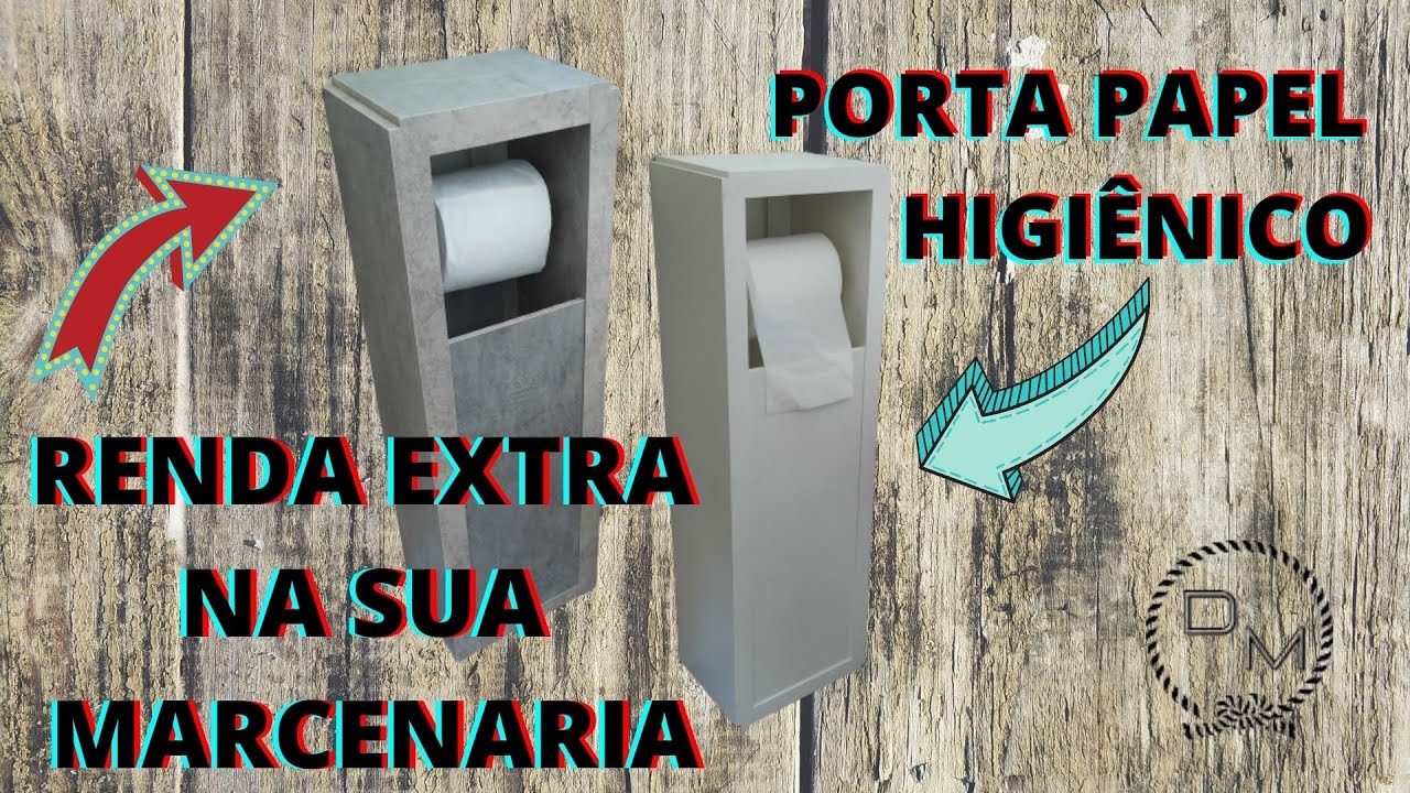 PORTA PAPEL HIGIENICO DE MDF | Como aumentar seu lucro