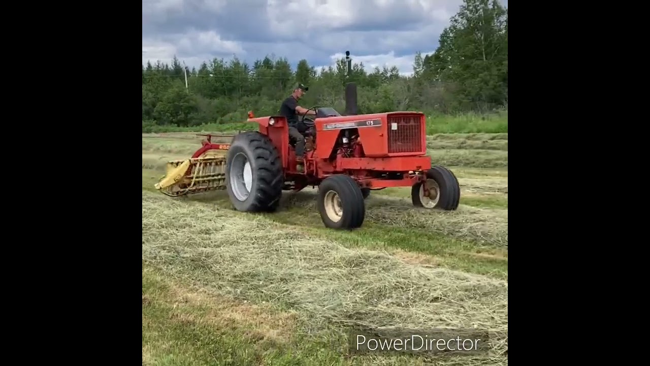 Allis Chalmers 175 Diesel & New Holland Hay Rakes 258 🚜 🍻