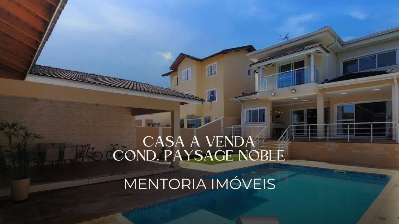 CASA A VENDA! Cond. Paysage Noble - Vargem Grande Paulista 
