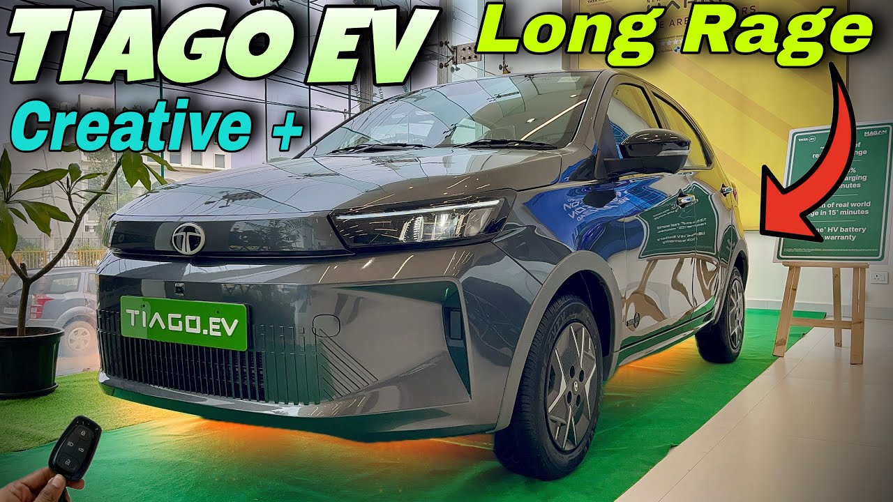 Tata Tiago EV Facelift 2026✅. Tata Tiago EV Creative 24 KWh. 
