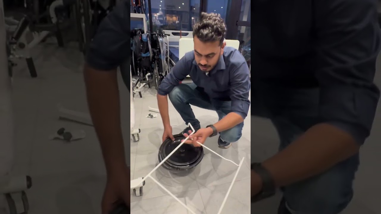 How to set up your Commode transfer chair with lift Assist 