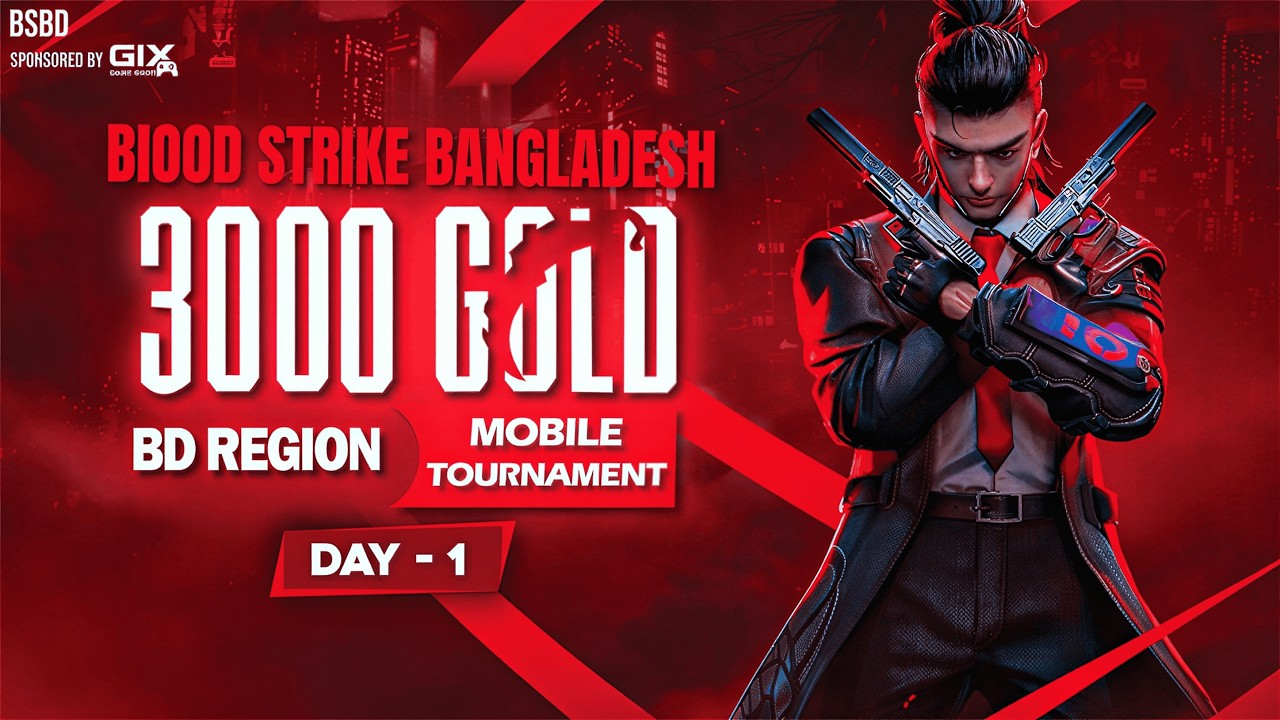 [🔴LIVE] Blood Strike Bangladesh Official | Mobile BR Tournament -Day One