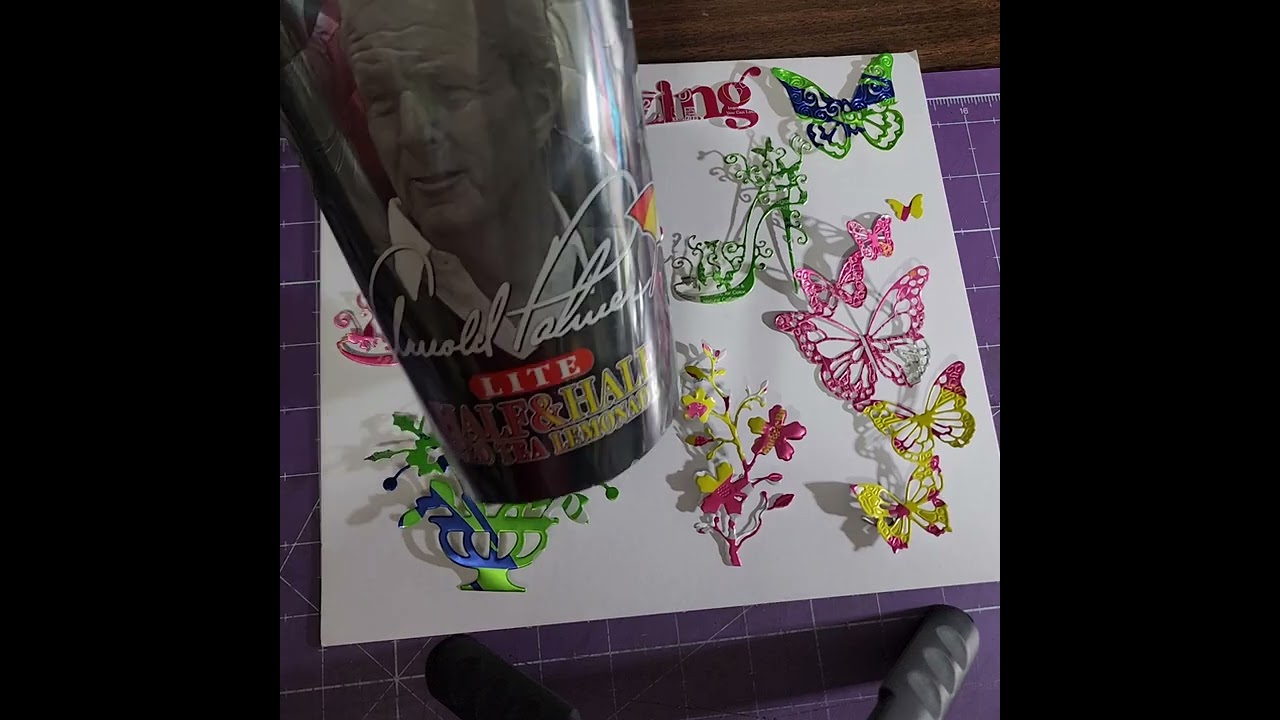 Cutting Aluminum cans with metal Dies