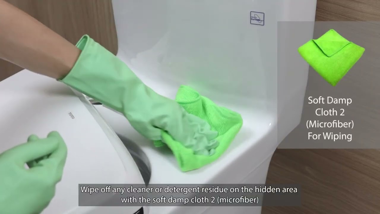 WASHLET S7 Deep Cleaning Video