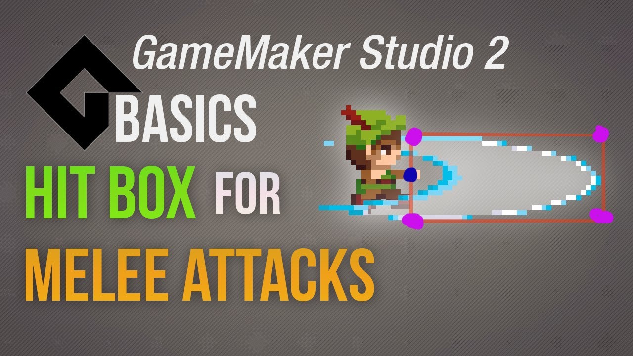 Hit Хитбокс ближнего боя [Game Maker Studio 2 | Основы]