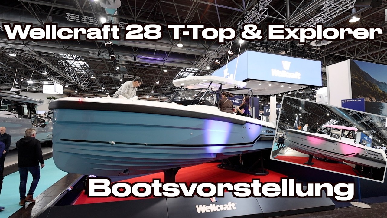 Wellcraft 28 im Doppelpack - T-Top & Explorer - Bordrundgang!