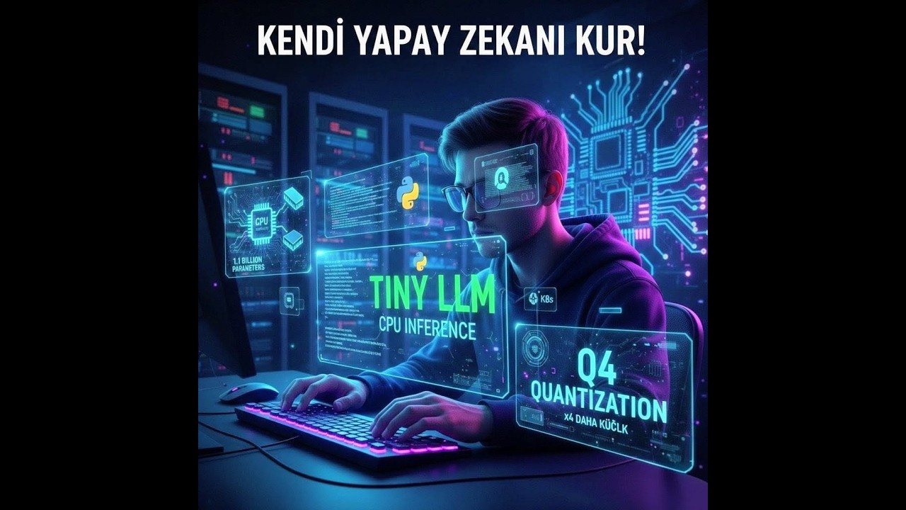 Sadece 2GB RAM ile Kişisel Yapay Zekanı Çalıştır! (TinyLlama + K8s)