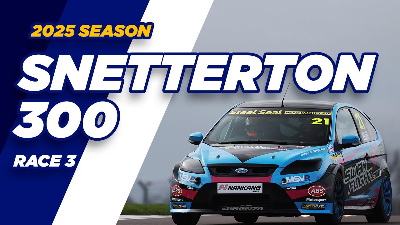🏁 LIVE: Focus Cup Round 4 – Snetterton - Race 3