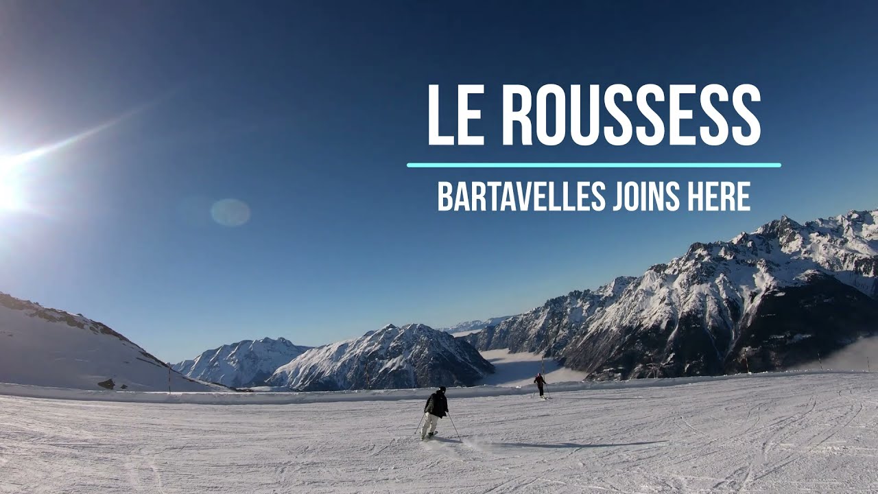 Alpe D'Huez 2800m- Le Belvedere, Bartavelles and Les Rousses in beautiful sunshine.