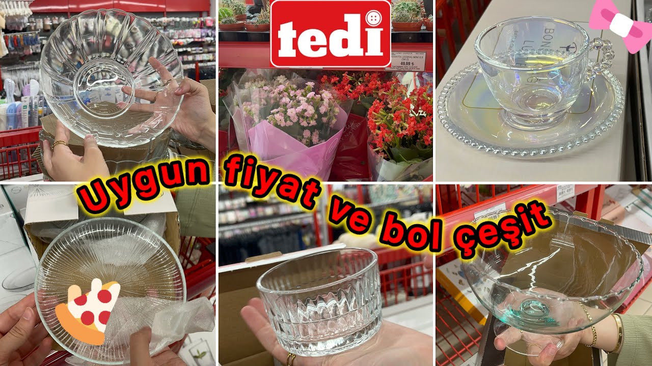 TEDİ’DE FİYATLAR ÇOK UYGUN 🔥 çeyiz alışverişi