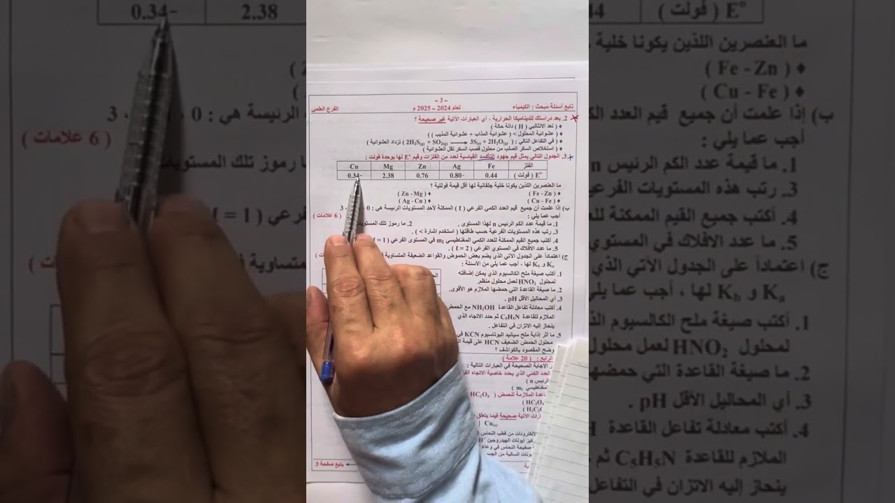 تجريبي شمال الخليل ( مراجعة عامة )