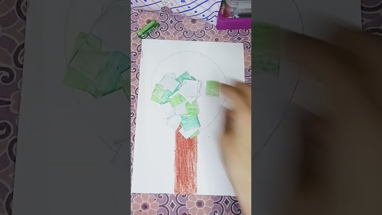 Diy Tree #shorts #craftvideo #youtubeshorts