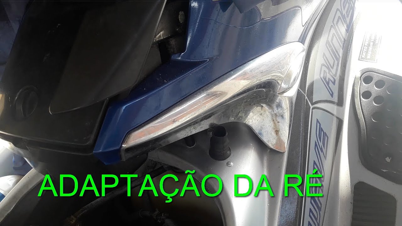 COMO FAZER UMA ADAPTAÇÃO DA RÉ JET SKY YAMAHA FX CRUISER 160