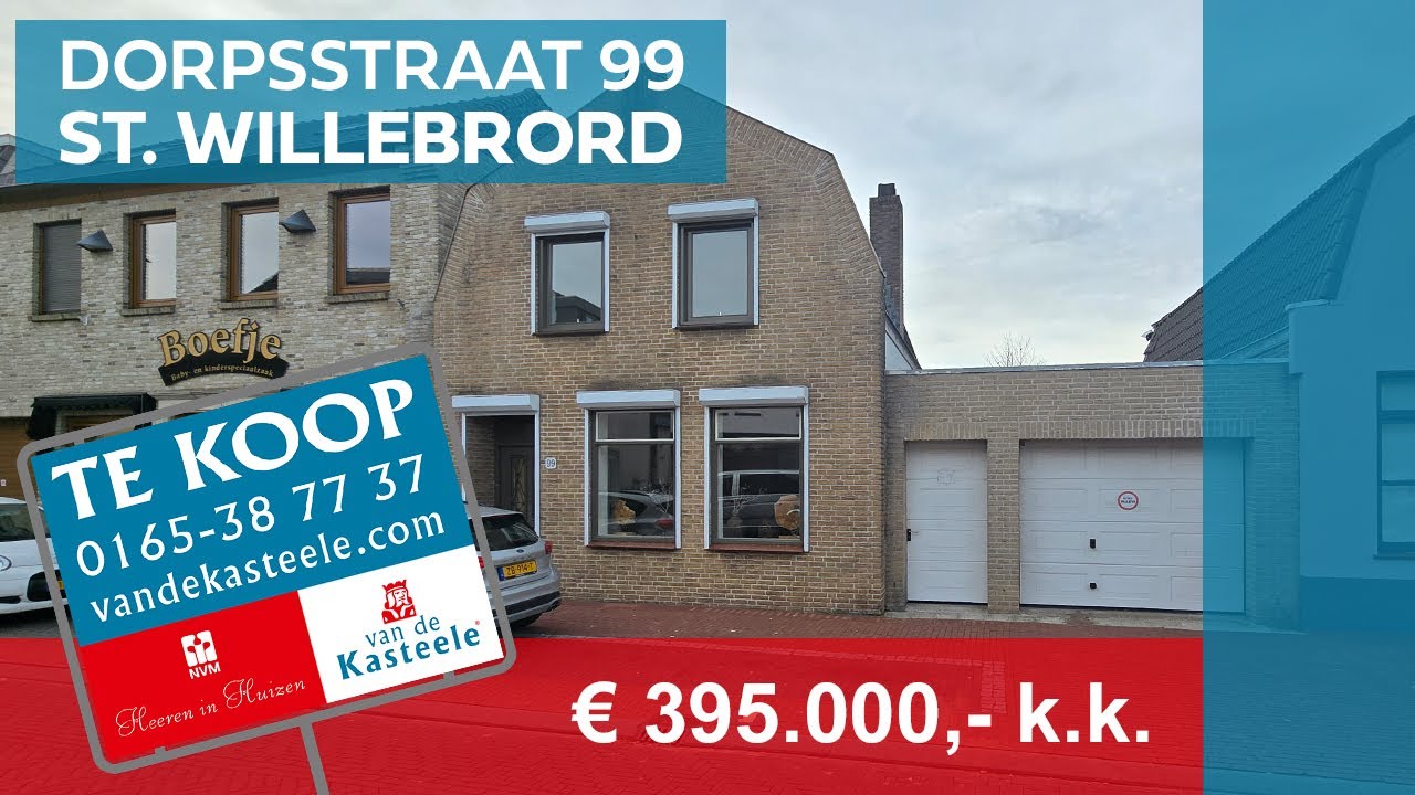 Levensloopwoning in het centrum van St. Willebrord
